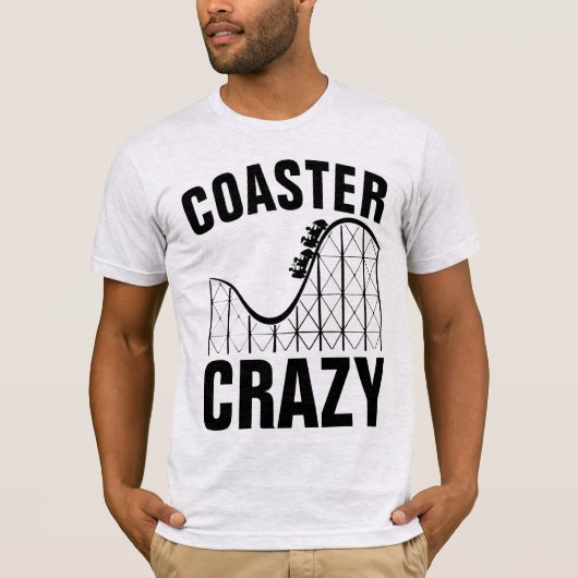 T-shirts DESSOUS DE VERRE ROLLERCOASTER (Devant)