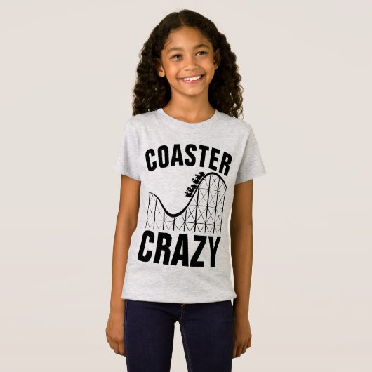 T-shirts DESSOUS DE VERRE ROLLERCOASTER (Devant entier)