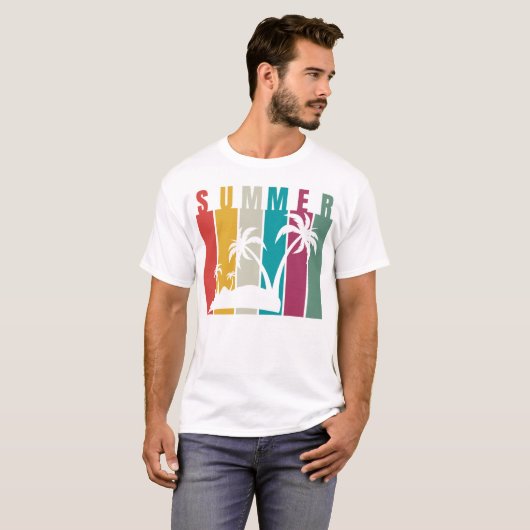 T-Shirts d'été - Lumière, Lumineuse et prête pour  (Devant entier)