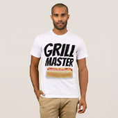 T-shirts d'été pour hommes GRILL MASTER (Devant entier)