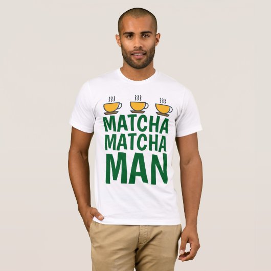T-shirts d'HOMME de MATCHA (Devant entier)