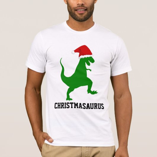 T-shirts DINOSAUR DE NOËL (Devant)