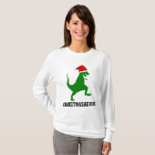 T-shirts DINOSAUR DE NOËL (Devant entier)
