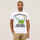 T-shirts DINOSAUR INTELLIGENT DESIGN (Devant entier)