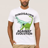 T-shirts DINOSAUR INTELLIGENT DESIGN (Devant)