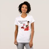 T-shirts DIVA/Diva afro-américaine (Devant entier)