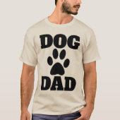 T-shirts DOG DAD (Devant)