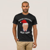 T-shirts DONALD TRUMP CHRISTMAS (Devant entier)