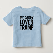 T-shirts DONALD TRUMP TODDLER (Devant)