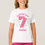 T-shirts Donut Septième anniversaire (Devant)