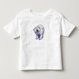 T-shirts d'ours blanc