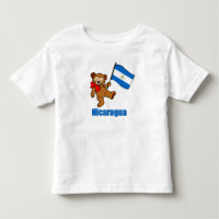 T-shirts d'ours de nounours du Nicaragua