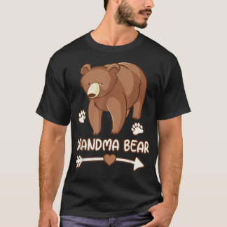 t-shirts d'ours grand-mère, chemise d'ours grand-m