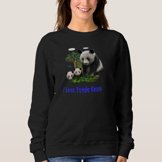 T-shirts d'ours panda (Devant)