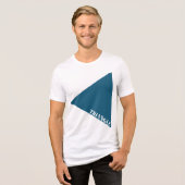 T-shirts - Driehoek Abstract (Voorkant volledig)