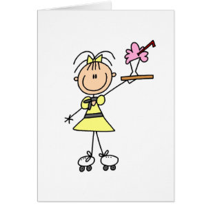 T-shirts drive-in et cadeaux de serveuse des