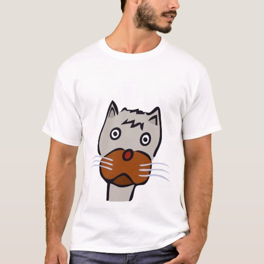 T-shirts drôle de chat, VOUS CHATON JE ? (Devant)