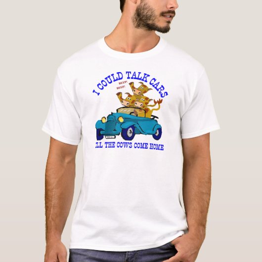 T-shirts drôle d'entretien de voiture (Devant)