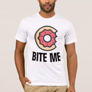 T-shirts Drôle Donut, BITE ME