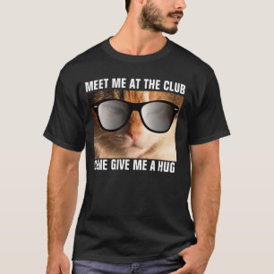 T-shirts drôles de chat de hip hop