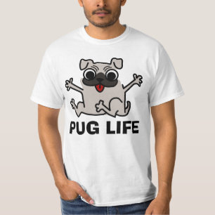 T-shirts drôles de chien de la VIE de CARLIN