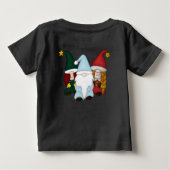 T-shirts drôles de Noël avec des gnomes (Dos)