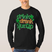 T-shirts drôles pour hommes de la Saint-Patrick (Devant)