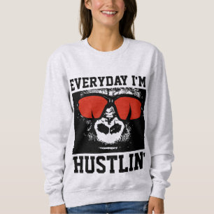 T-Shirts drôles TOUS LES JOURS JE TRAVAILLE DURE