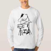 T-shirts DRUM, Cat DRUMMER (Devant)