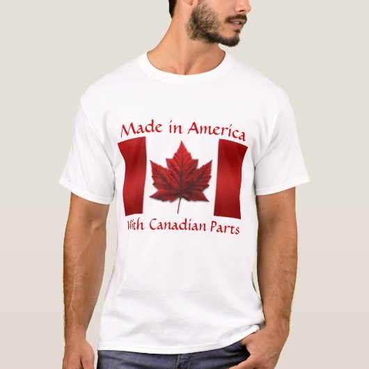 T-shirts du Canada et t-shirt du Canada (Devant)