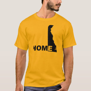 T-shirts du Delaware, la maison loin de l'État