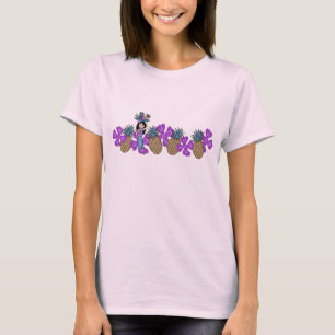 T-shirts du groupe d'ananas Luau Gal