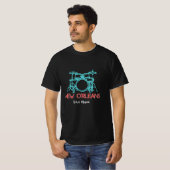 T-shirts du New Orleans Jazz Fest (Devant entier)