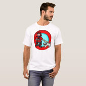 T-shirts du pompier du garçon (Devant entier)