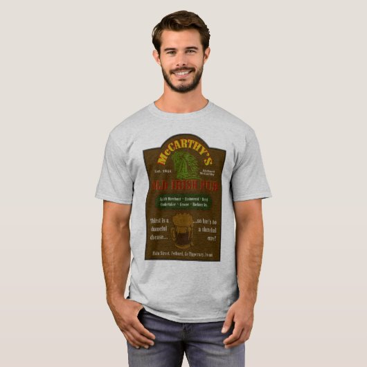 T-shirts du Pub de McCarthy (Devant entier)