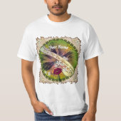 T-shirts du Shamrock irlandais Kiss Me (Devant)