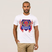 T-shirts d'usage de contredanse (Devant entier)