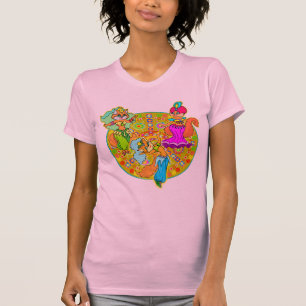 T-shirts d'usage de danse de chats de danse du