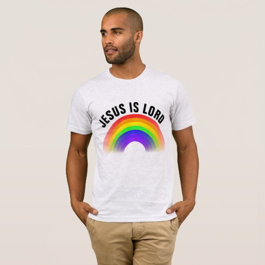T-SHIRTS EN BOW, JÉSUS EST SEIGNEUR (Devant entier)
