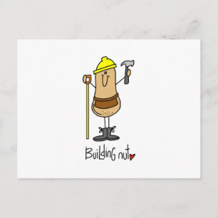 T-shirts en cadeaus van Building Nut Briefkaart