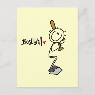 T-shirts en cadeaus voor baseball liefhebbers briefkaart