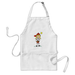 T-shirts en cadeaus voor meisjes honkbalspelers standaard schort