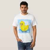 T-shirts en caoutchouc jaune (Devant entier)