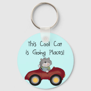 T-shirts en de Giften van de Auto van de Plaatsen Sleutelhanger