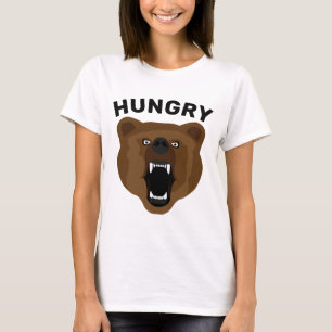 T-shirts EN DIÈTRE FAIM PORTENT GRIZZLY