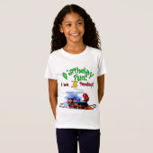 T-shirts en Giften van de Verjaardag van de trein  (Voorkant volledig)