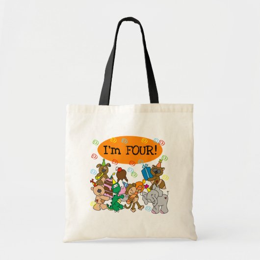 T-shirts en Giften van de Verjaardag van feestneuz Tote Bag (Voorkant)
