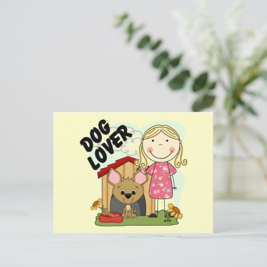 T-shirts en Giften van het Meisje van het Briefkaart (Staand voorkant)