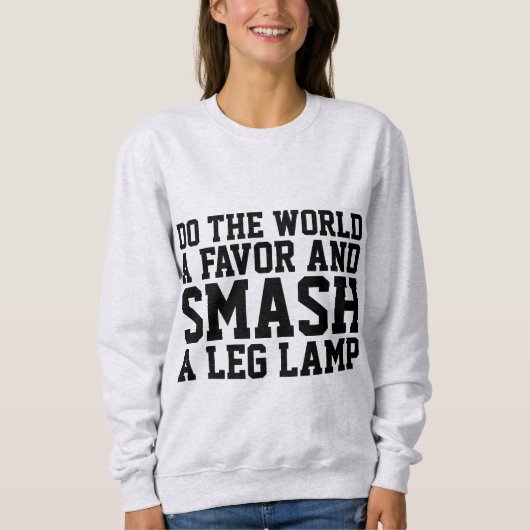 T-SHIRTS EN LAMPE DE JAMBE, FAITES UNE LAMPE DE JA (Devant)