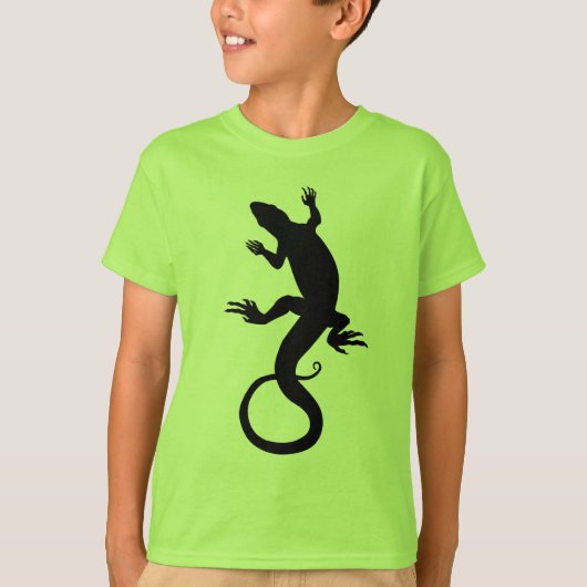 T-shirts en reptielende Shirten van lizard Art Kin (Voorkant)